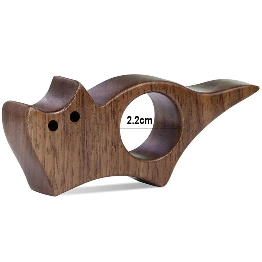 Wooden Bookmark Ring - Pet