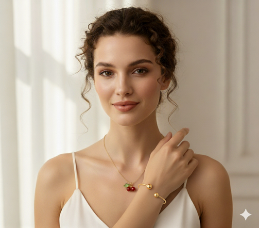 Lia Bangle - Gold Plated