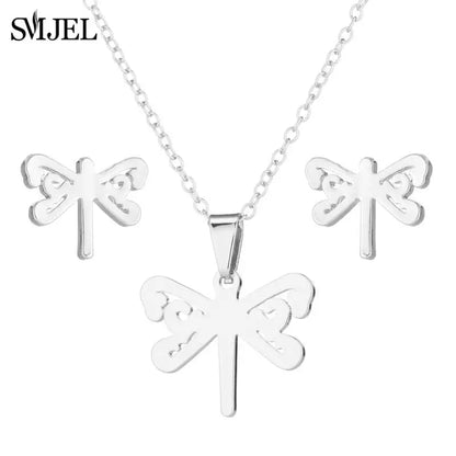 Lovely Cat Jewelry Set