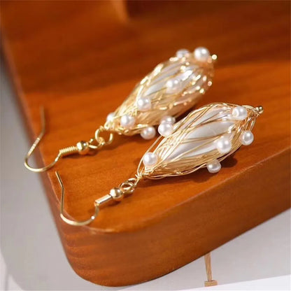 Real Baroque Pearl Earrings