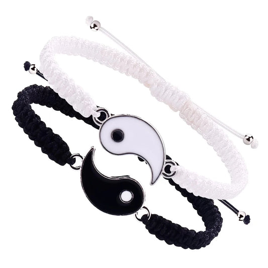 TAI CHI Black and White Yin Bracelets