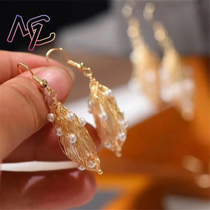 Real Baroque Pearl Earrings