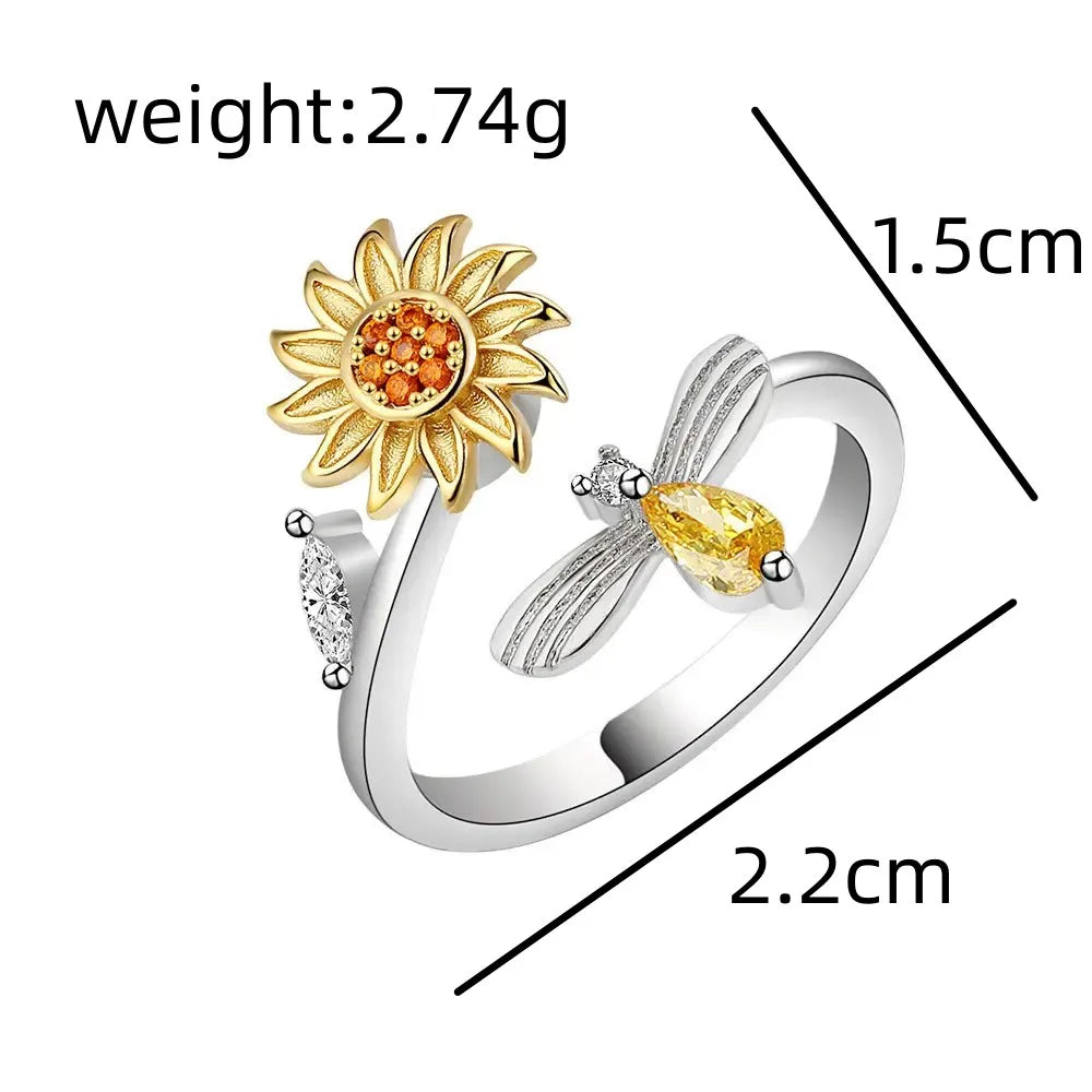 Versatile Flower Ring