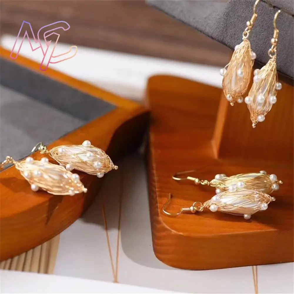 Real Baroque Pearl Earrings