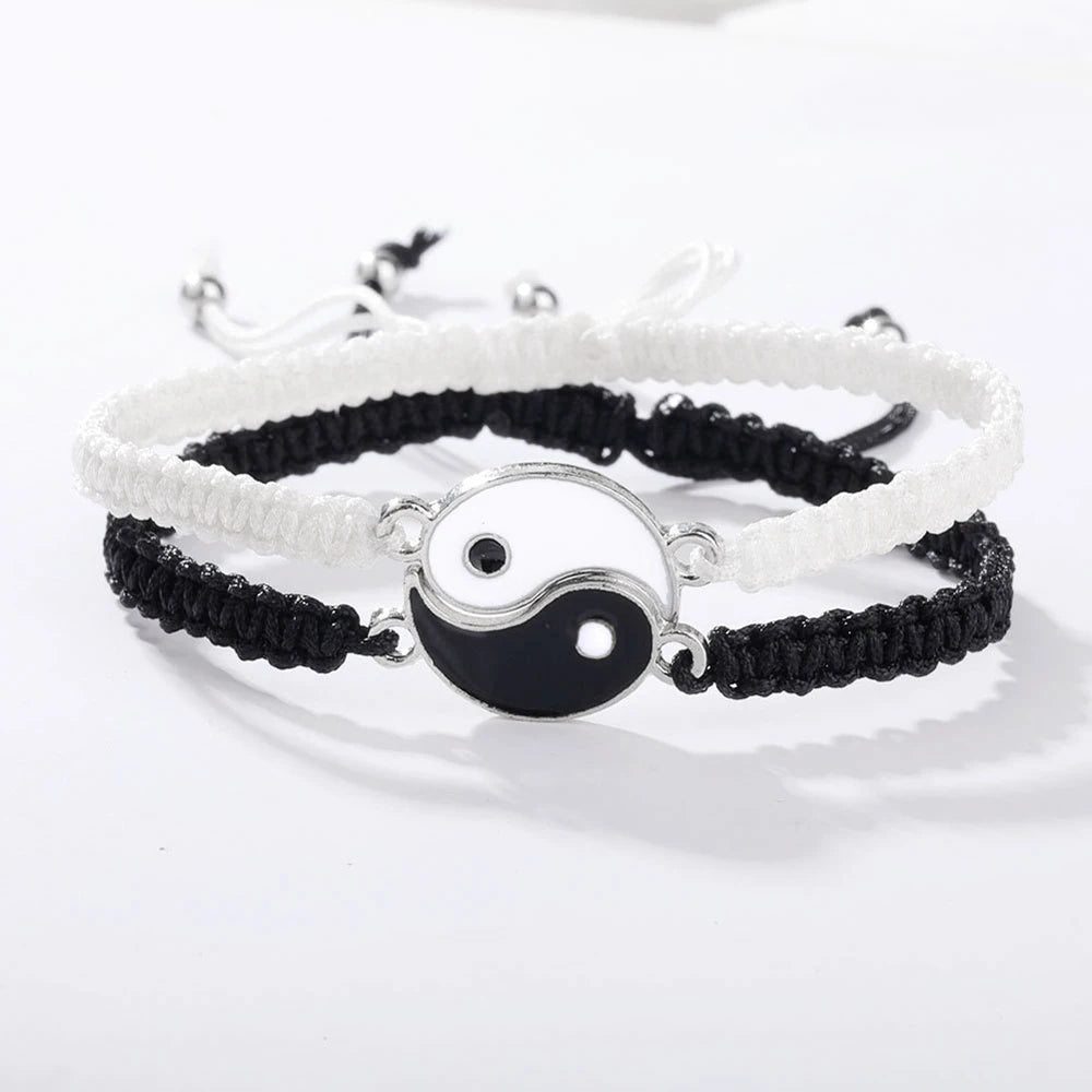 TAI CHI Black and White Yin Bracelets