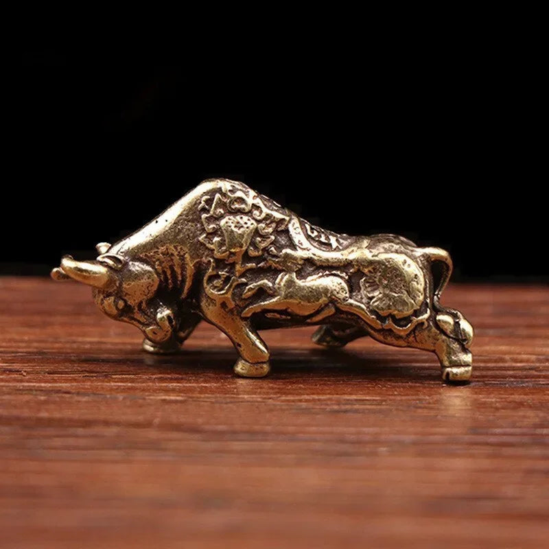 Lucky Bull Statue Decor
