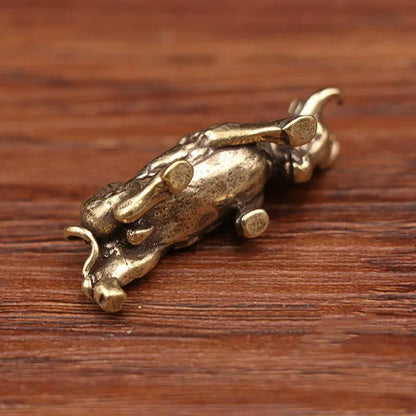 Lucky Bull Statue Decor