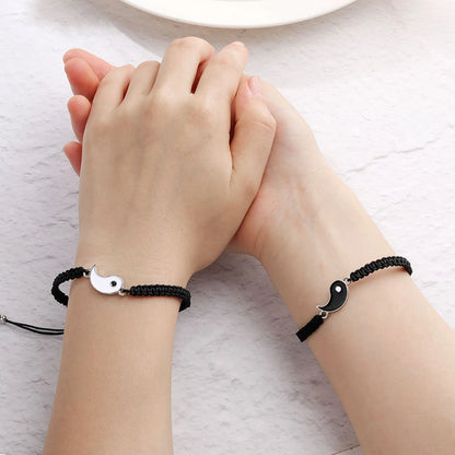 TAI CHI Black and White Yin Bracelets