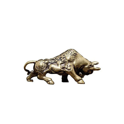Lucky Bull Statue Decor